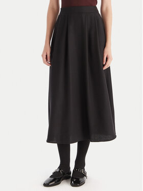 Marella Marella Trapecijos formos sijonas Refuge 2525106012 Juoda Regular Fit