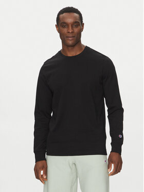 Champion Champion Pikkade varrukatega T-särk 221164 Must Loose Fit