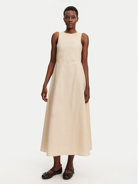ViCOLO ViCOLO Kleid für den Alltag TD0650 Beige Regular Fit