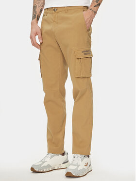 Aeronautica Militare Aeronautica Militare Pantaloni din material 241PA1329CT2443 Maro Regular Fit