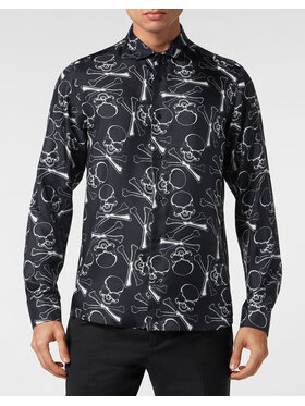 PHILIPP PLEIN PHILIPP PLEIN Koszula 9305 Czarny Regular Fit