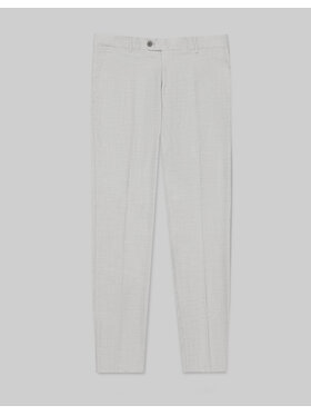 Borgio Borgio Spodnie garniturowe erve Szary Slim Fit