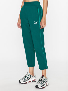 Puma Puma Donji dio trenerke T7 621467 Zelena Regular Fit