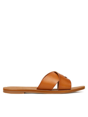 Roxy Roxy Klapki ARJL200847 Brązowy