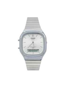 Casio Casio Zegarek AQ-240E-7AEF Srebrny