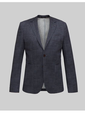 Borgio Borgio Marynarka lumarzo Granatowy Slim Fit