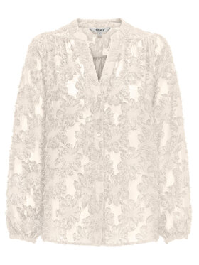 ONLY ONLY Μπλουζάκι Korsa 15360837 Μπεζ Oversize