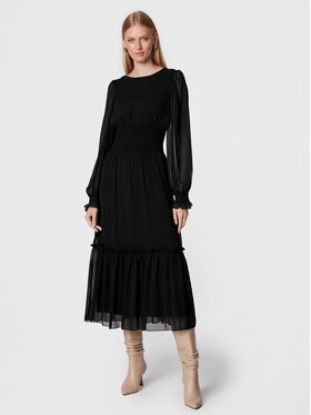NA-KD NA-KD Kasdieninė suknelė 1100-006353-0002-581 Juoda Regular Fit