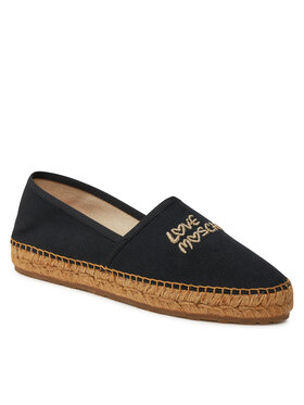 LOVE MOSCHINO Espadrile JA10572G0IJP5000 Crna