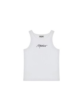 LOVE MOSCHINO LOVE MOSCHINO Podkoszulek hdm06m_lba39 Biały Regular Fit