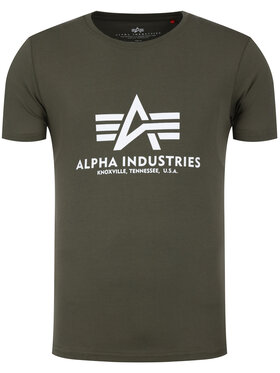 Alpha Industries Alpha Industries Tricou Basic 100501 Verde Regular Fit