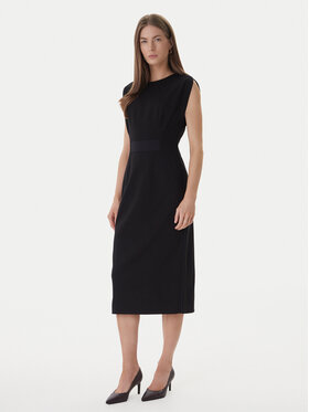 BOSS BOSS Rochie cocktail Detira1 50551898 Negru Slim Fit