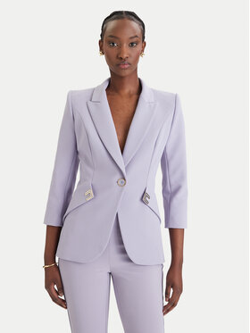 Elisabetta Franchi Elisabetta Franchi Zakó GI-215-61E2-V590 Lila Regular Fit