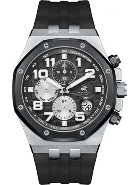 Beverly Hills Polo Club Beverly Hills Polo Club Zegarek BP3783X.351 Czarny