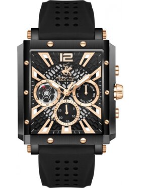 Beverly Hills Polo Club Beverly Hills Polo Club Zegarek BP3661X.651 Czarny
