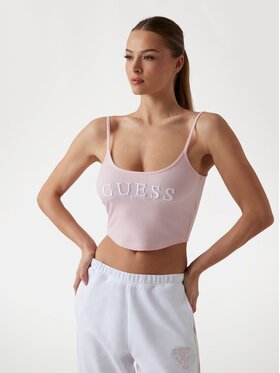 Guess Guess Top 174491 Różowy Classic Fit