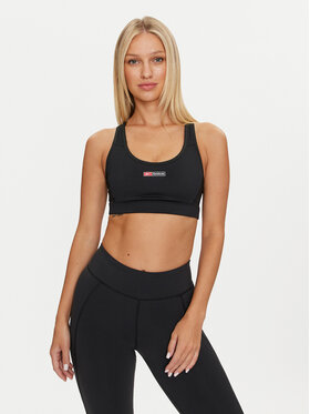 Reebok Reebok Спортивний бюстгальтер Lux Bold Racr Bra 100075369 Чорний Slim Fit