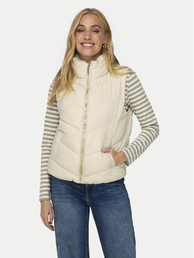 JDY JDY Vestă 15305657 Bej Regular Fit