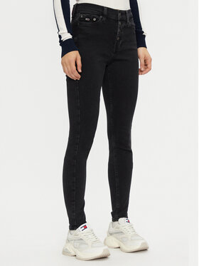 Tommy Jeans Tommy Jeans Τζιν Nora DW0DW19543 Μαύρο Skinny Fit