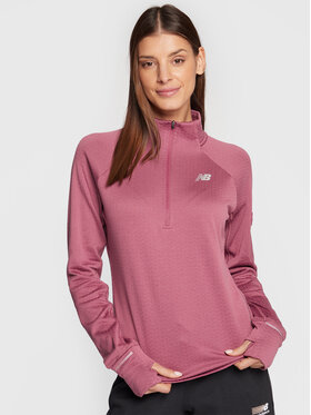 New Balance New Balance Funkční mikina Heat WT23252 Růžová Athletic Fit