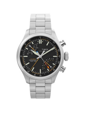 Timex Timex Zegarek TW2Y70200 Srebrny