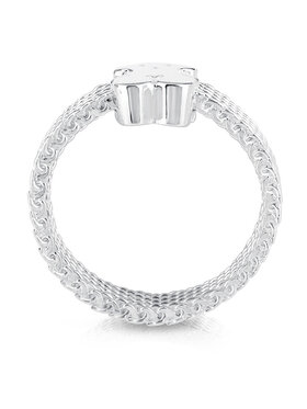 TOUS TOUS Prstýnek Icon Mesh 1000168812 Stříbrná