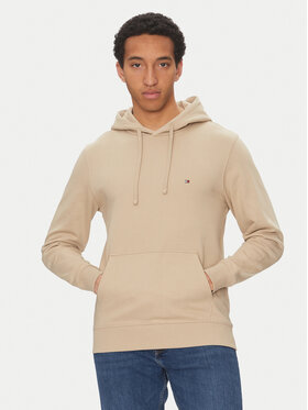 Tommy Hilfiger Tommy Hilfiger Bluza Essential MW0MW37235 Beżowy Regular Fit