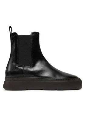 GIUSEPPE ZANOTTI GIUSEPPE ZANOTTI Členková obuv s elastickým prvkom IU40024 Čierna