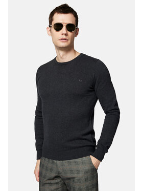 Lancerto Lancerto Sweter Tony SW073223000072 Szary Regular Fit