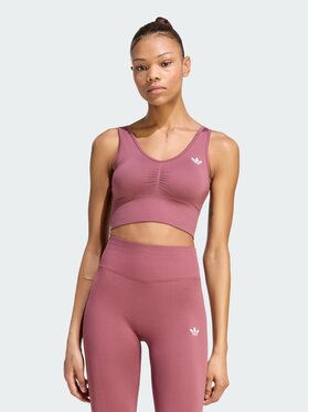 adidas adidas Sport-BH Essentials Seamless Bralette KU9730 Rosa