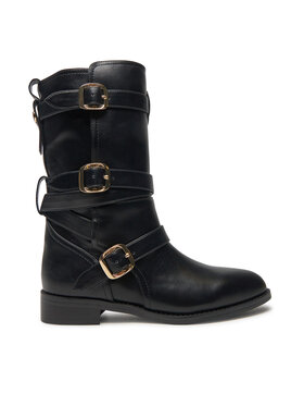 TWINSET TWINSET Botki 242TGT072 Czarny