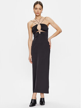 Calvin Klein Calvin Klein Φόρεμα κοκτέιλ K20K205817 Μαύρο Slim Fit