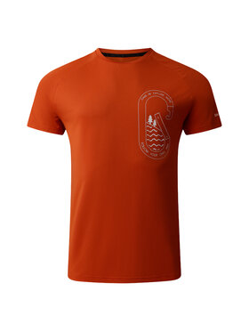 Dare2B Dare2B T-Shirt Tech II Pomarańczowy Short Fit