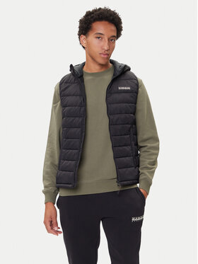 Napapijri Napapijri Varrukateta jakk A-Gesar V NP0A88U4 Must Regular Fit