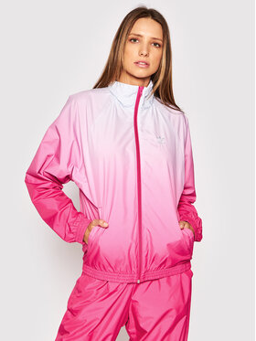adidas adidas Демісезонна куртка adicolor 3D Trefoil GN2814 Рожевий Regular Fit