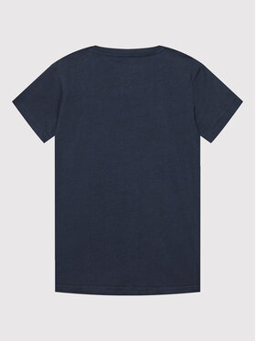 Quiksilver T-shirt Comp Logo EQBZT04369 Tamnoplava Regular Fit