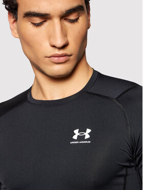 Under Armour Tehnička Majica Ua HeatGear 1361518 Crna Slim Fit