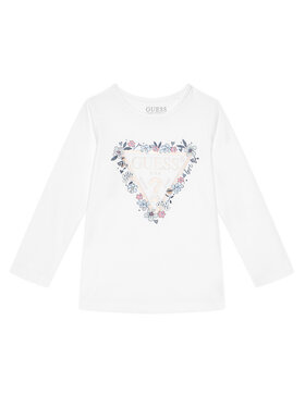 Guess Guess Bluzka K5BI08 J1314 Biały Regular Fit