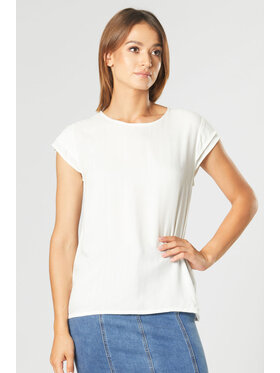 QUIOSQUE QUIOSQUE Halenka SOFT SHIRT Écru Regular Fit