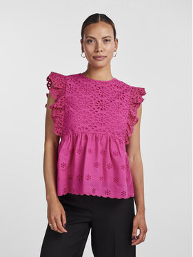YAS YAS Bluse 26030194 Violett Loose Fit