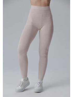 LAURELLA LAURELLA Legginsy 3SS020 Beżowy Regular Fit