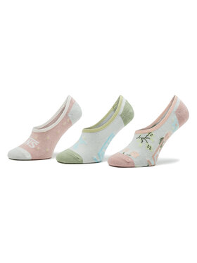Vans Vans Set di 3 paia di pedulini da bambini Micro Disty VN0007AZBQL1 Rosa