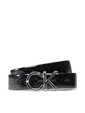 Calvin Klein Calvin Klein Dámský pásek Ck Frame 30mm Belt Patent K60K608902 Černá
