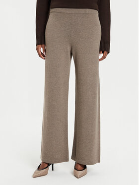 Weekend Max Mara Weekend Max Mara Pantaloni di tessuto Tennis 2425336012 Beige Regular Fit