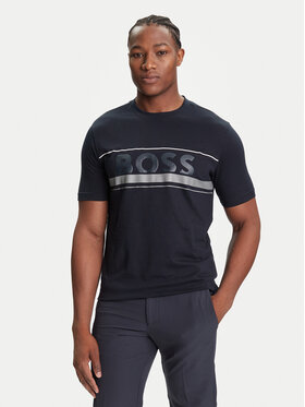 BOSS BOSS T-shirt Iconic Zone 50550113 Tamnoplava Regular Fit