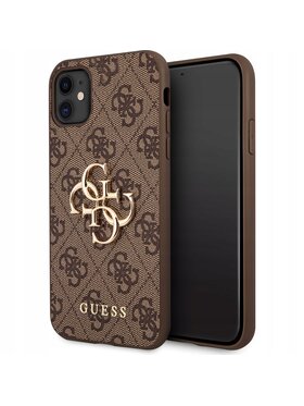 Guess Guess Etui na telefon GUE001282 Brązowy