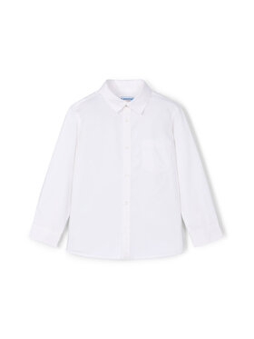 Mayoral Mayoral Camicia 146 Bianco Regular Fit