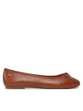 LAUREN RALPH LAUREN Lauren Ralph Lauren Baleriny 802940603002 Brązowy