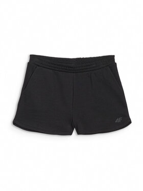 4F 4F Pantaloncini sportivi BASIC+ Nero Regular Fit