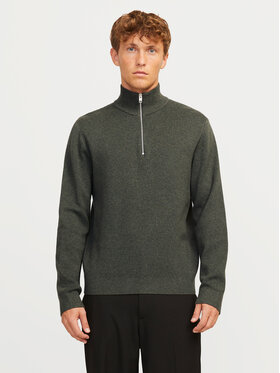 Jack & Jones Jack & Jones Džemper Milano 12259664 Siva Relaxed Fit